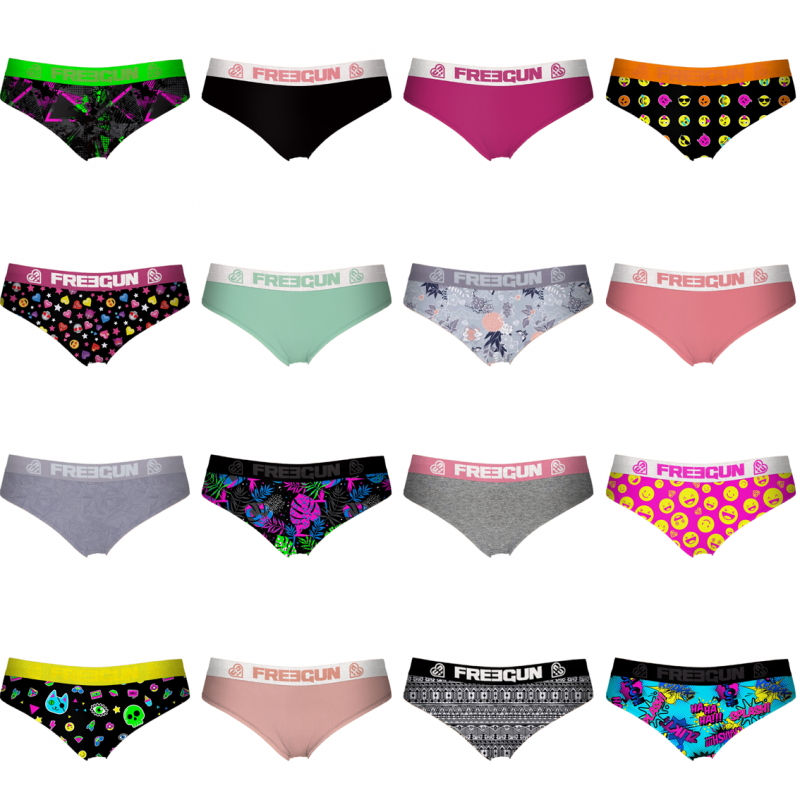 Pack Surprise de 3 culottes Freegun femme Freegun - 3
