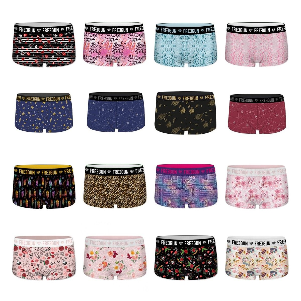 Surprise Package of 3 girl's underwear shorts Résultats page pour