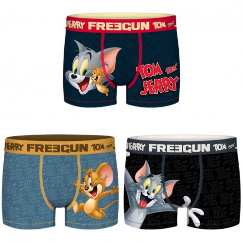 Lot de 3 Boxers Freegun homme Tom and Jerry