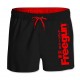 Boardshort Boy Elastic Belt Logo Freegun - 1