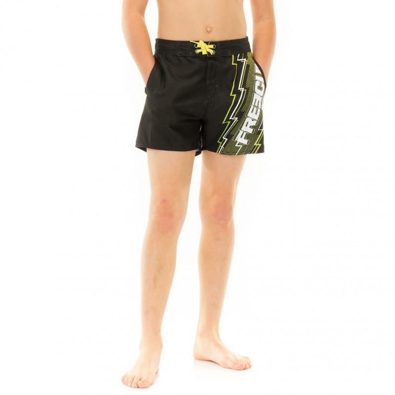 Boy's Boardshort half-elasticated belt Eclair Freegun - 2