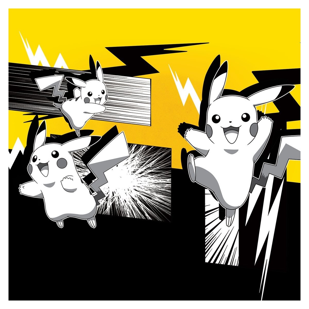 FREEGUN x PIKACHU, Set of 4 Pokemon Boxers for Men
