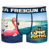 Boxer Freegun garçon Lapins Crétins Water