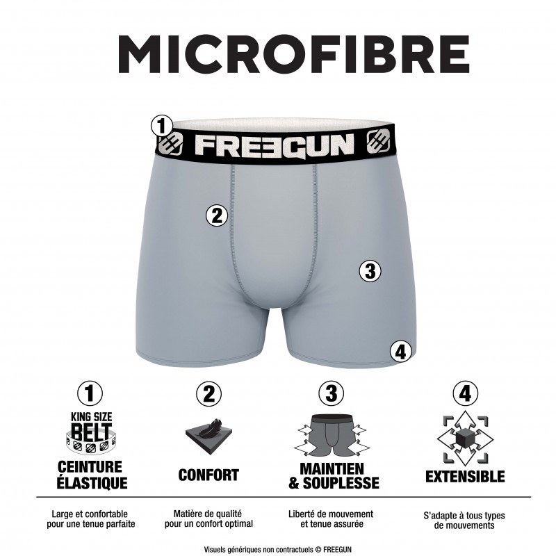 Surprise package of 3 boy's Boxers Freegun - 3