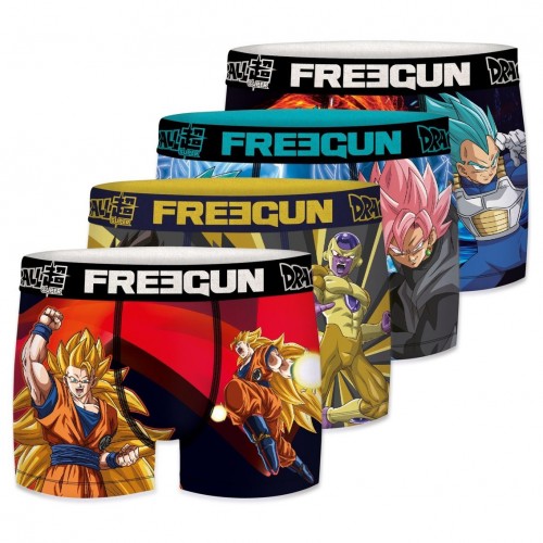 Freegun Boxer Dragon Ball Collection PK5344 3 Unidades Colorido