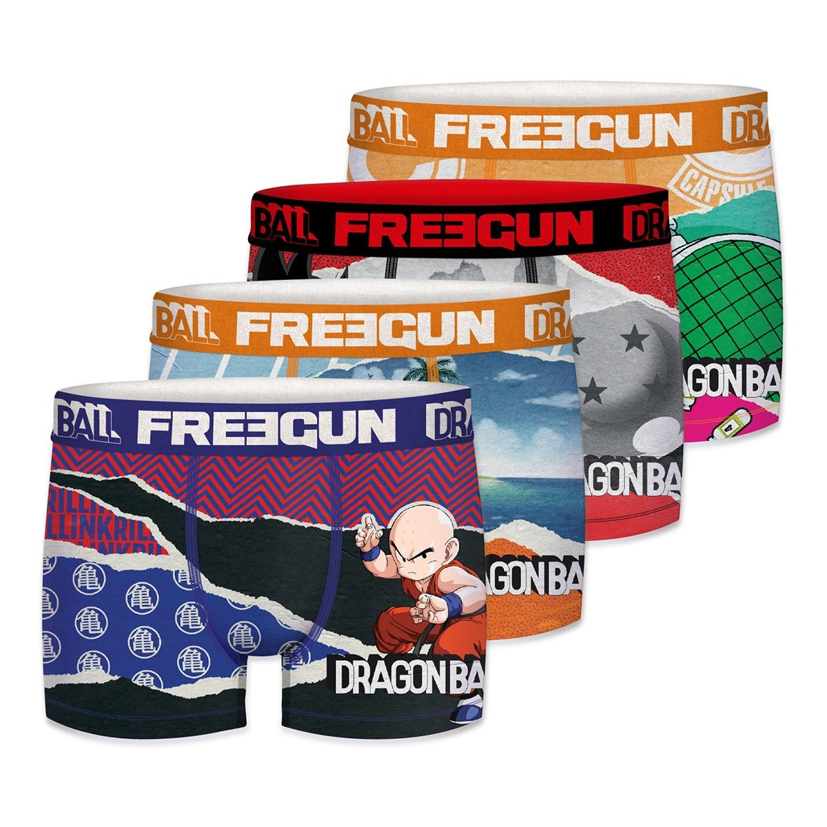Lot de 4 paires de chaussettes Freegun Dragon Ball Z Garçon Résultats page  pour - Freegun
