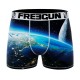 Boxer homme Landscape Earth and Moon