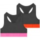 Set of 2 Sports bras with elasticated belt Aktiv
