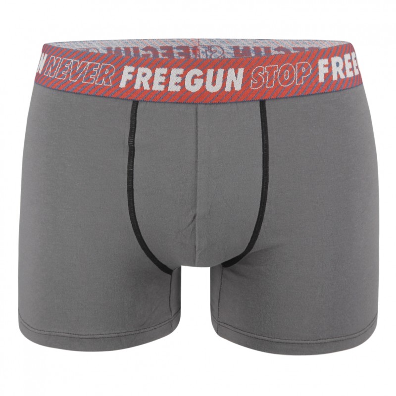 Set of 3 Boxers cotton boy Never Stop Freegun - 4