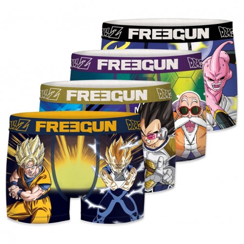Freegun Boxer Dragon Ball Collection PK5344 3 Unidades Colorido