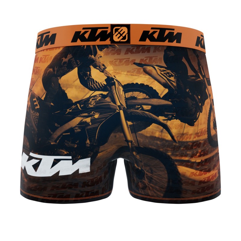 Lot de 4 boxers homme Ktm Imprimé KTM - 9