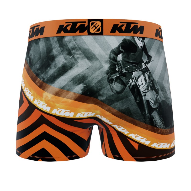 Lot de 4 boxers garçon Ktm Imprimé KTM - 5