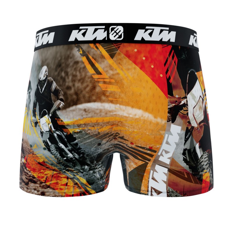 Lot de 4 boxers garçon Ktm Imprimé KTM - 7