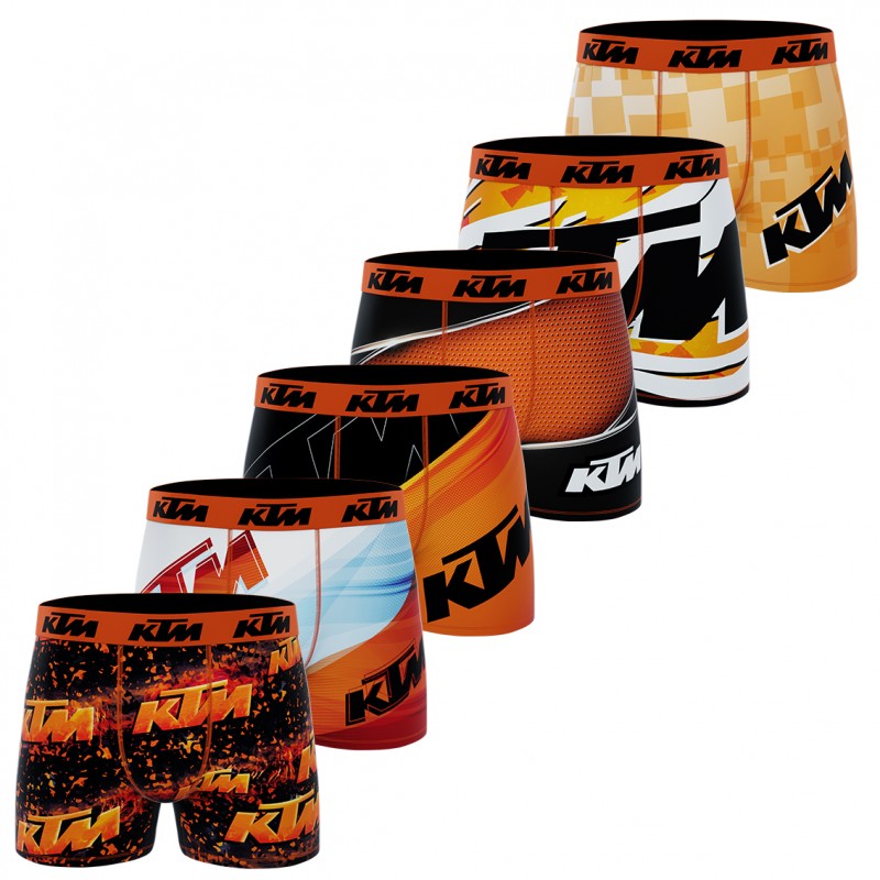Pack surprise de 6 boxers homme KTM - 2