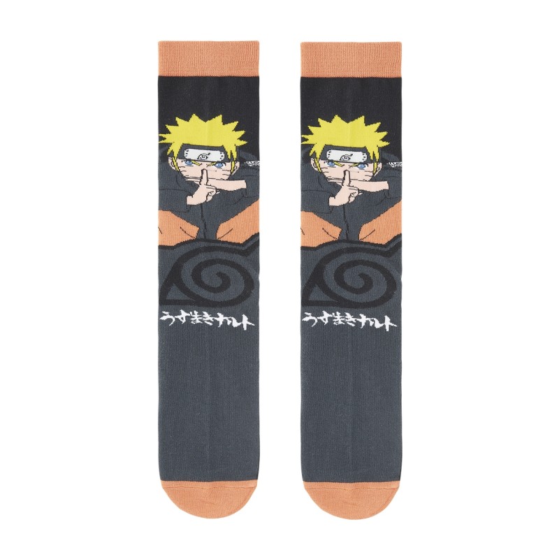 Lot de 8 paires de chaussettes Naruto Shippuden Homme Freegun - 5