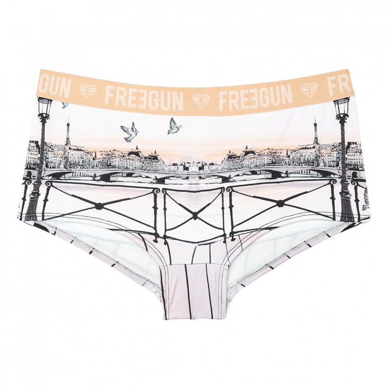 Lot de 4 shorties fille Miss Freegun Freegun - 3