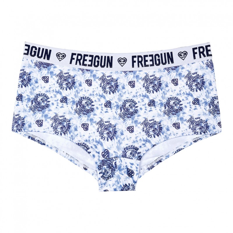Shorty Noir Fille Freegun Collection Jean Heart Noir Sous