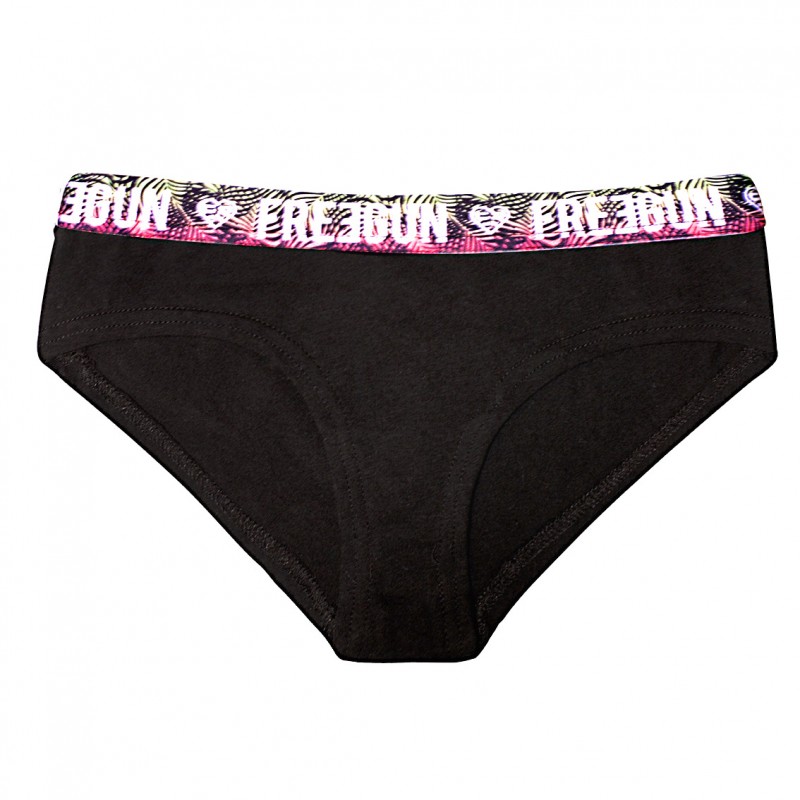Set of 4 Girl's Boxers cotton  Unicolor Freegun - 5