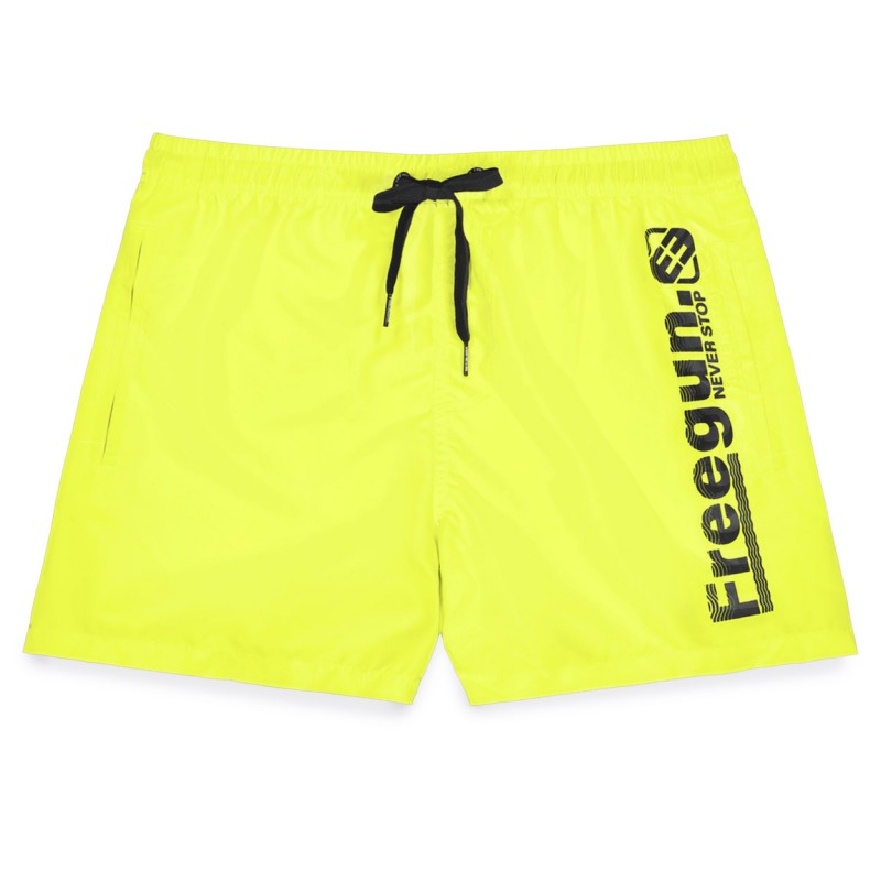 freegun Boardshort court garçon avec ceinture demi-élastiquée
