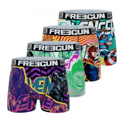 FREEGUN Men's Durable Boxer Shorts, Calecon, Scooby-DOO, Breathable and  Breathable Mesh, Multicoloured1 : : Fashion