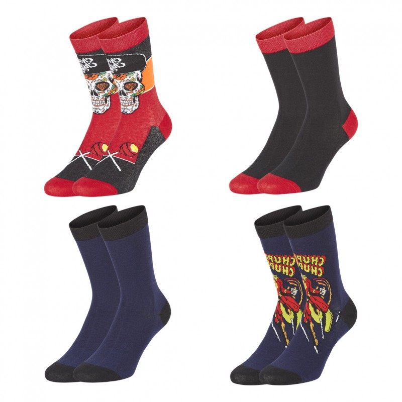 Lot de 8 paires de chaussettes Chupa Chups Homme Freegun - 2