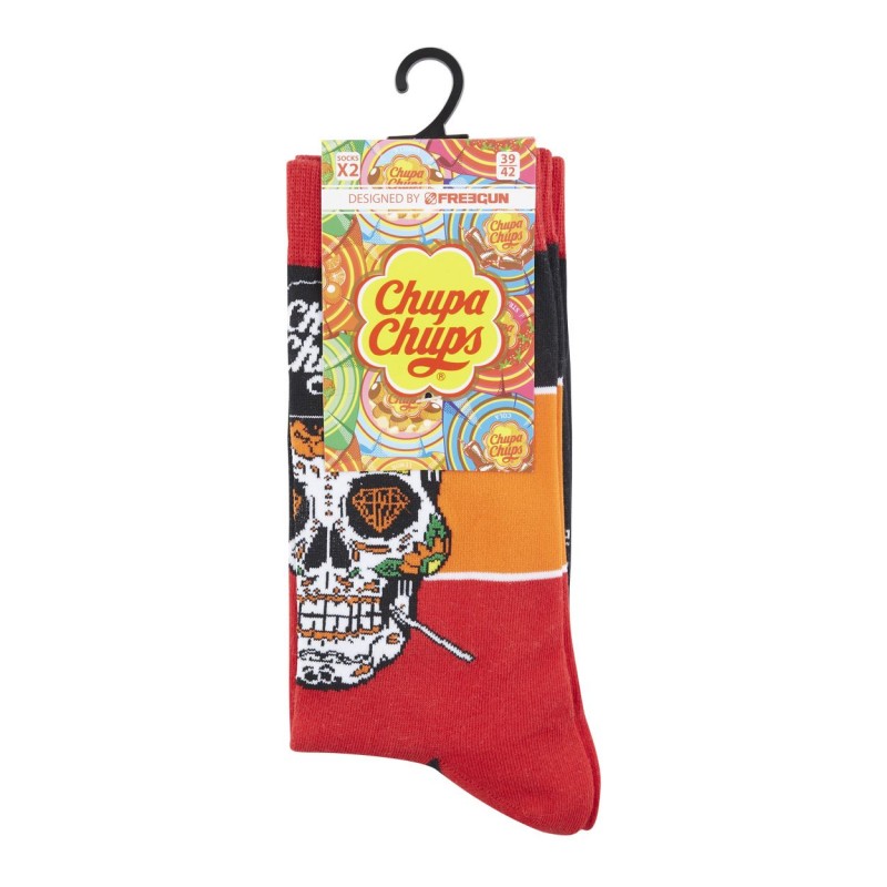 Lot de 8 paires de chaussettes Chupa Chups Homme Freegun - 16