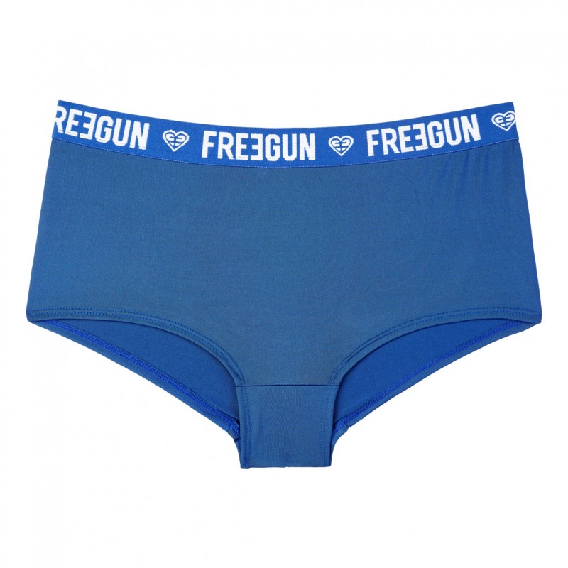Lot de 2 shortys fille Romantic Cities Bleu Freegun - 4