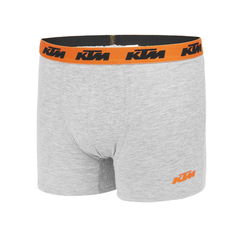 Lot de 4 boxers KTM noir, gris, blanc en coton homme KTM - 7