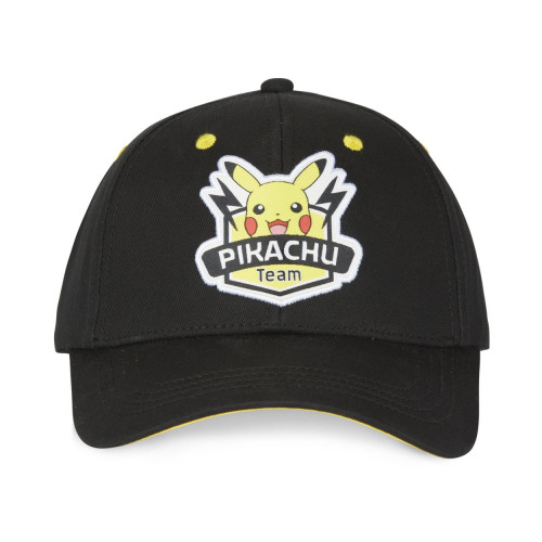 Casquette adulte baseball Freegun  noir fermeture snapback Pokémon Pikachu Freegun - 2