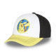 Casquette adulte baseball Freegun blanche fermeture snapback Pokémon Pikachu Freegun - 1