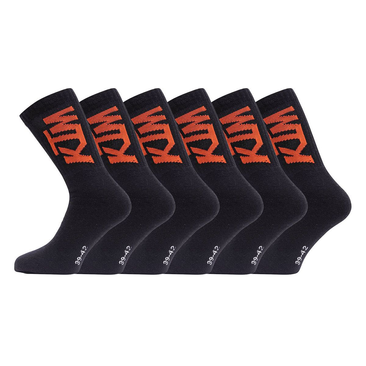 Lot de 6 paires de chaussettes tennis noires KTM homme Résultats page pour  - Freegun