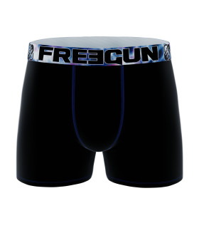 Lot de 3 boxers noirs enfant microfibre Uni Rainbow Freegun - 2