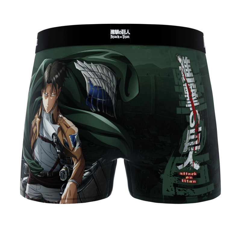 Lot de 3 boxers homme Attack On Titan Freegun - 4
