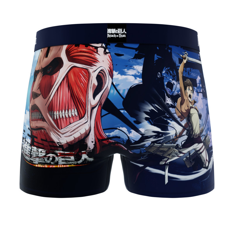 Lot de 3 boxers homme Attack On Titan Freegun - 6