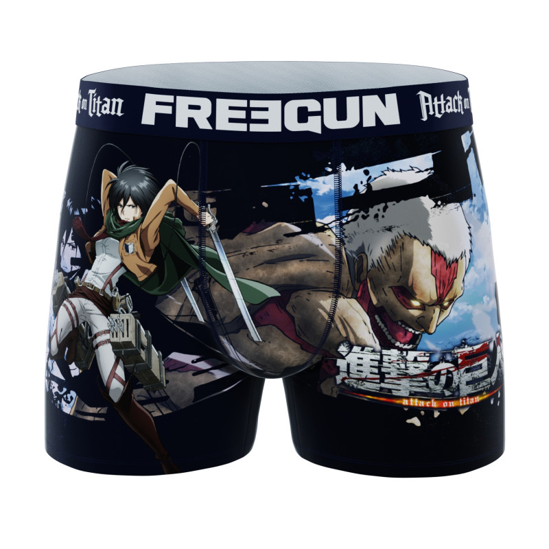 Lot de 3 boxers homme Attack On Titan Freegun - 7