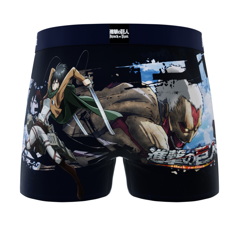 Lot de 3 boxers homme Attack On Titan Freegun - 8