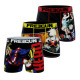 Lot de 3 boxers Freegun enfant microfibre My Hero Academia Freegun - 1