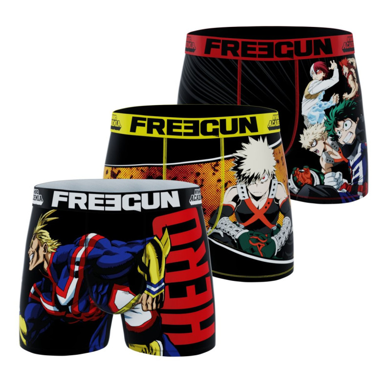 Lot de 3 boxers garçon My Hero Academia Freegun - 1