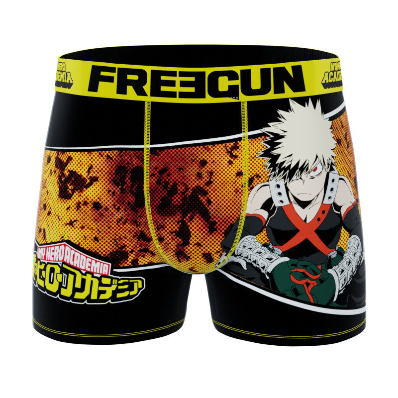 Lot de 3 boxers Freegun enfant microfibre My Hero Academia Freegun - 7