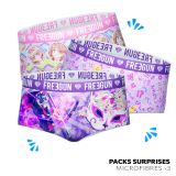Surprise Package of 3 girl's underwear shorts