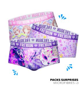 Surprise Package of 3 girl\'s underwear shorts