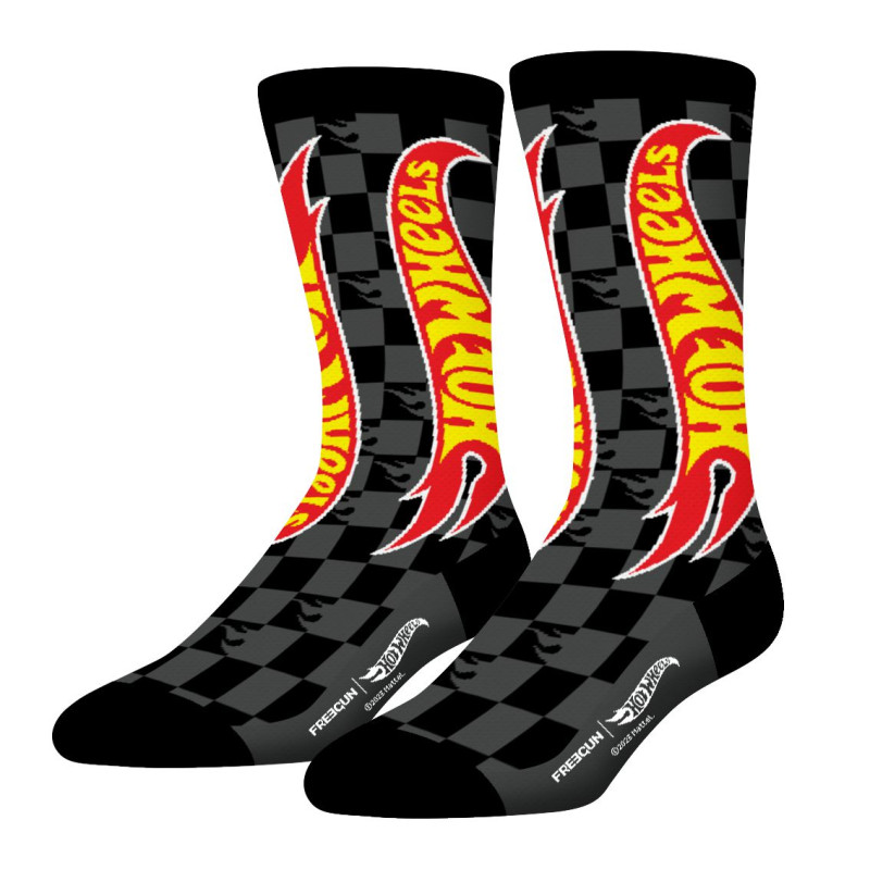 Lot de 4 paire de chaussettes enfant Hot Wheels Freegun - 4