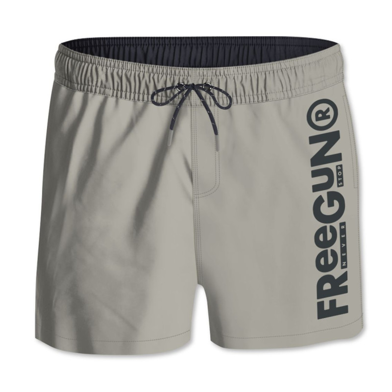 Short de bain homme Gris et Noir | FREEGUN Freegun - 1