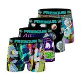 Pack of 4 men's Rick and Morty Boxers G1