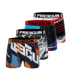 Lot de 4 Boxers Freegun garçon Racing Freegun - 1