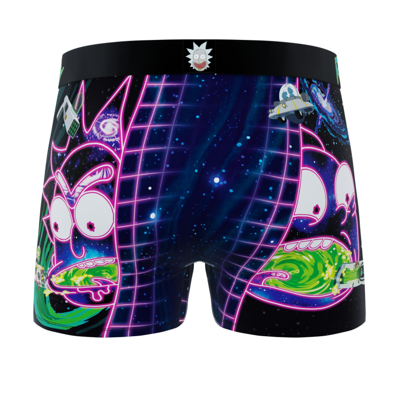 Pack of 4 men's Rick and Morty Boxers G1 Freegun - 8