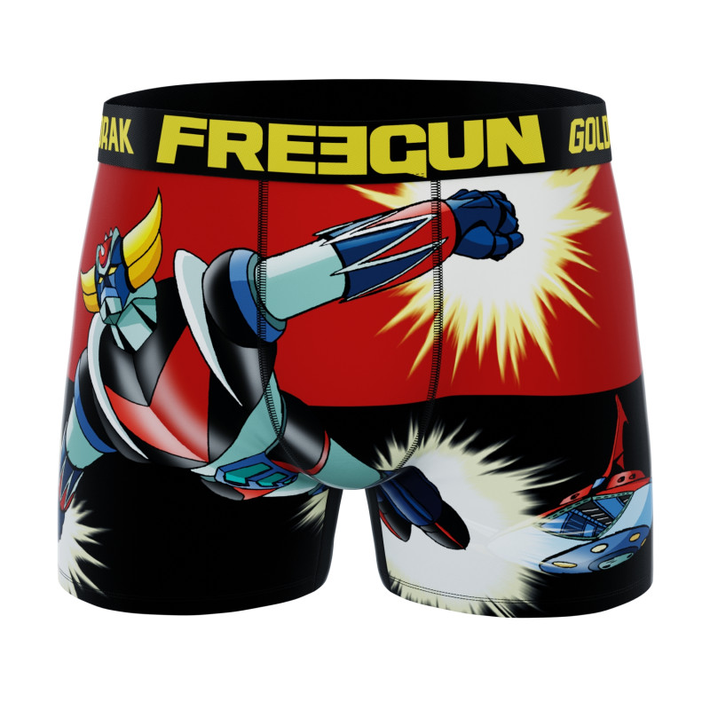 Pack of 3 men's Goldorak Boxers Freegun - 3