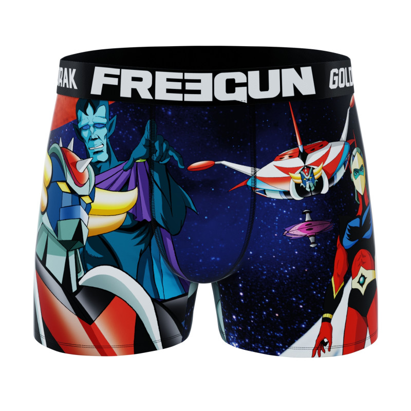 Pack of 3 men's Goldorak Boxers Freegun - 5
