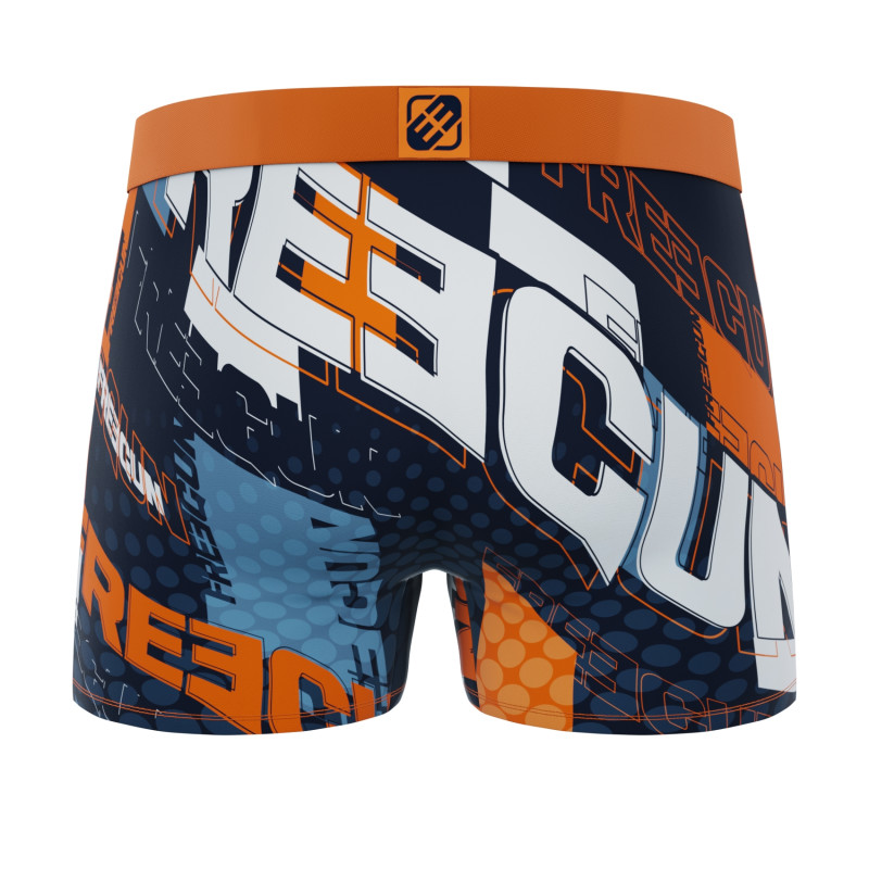 Boxer Homme FREEGUN - Imprimé Dragon Ball Z, Ultra-confortable, En Polyester Avec Doublure Coton - Taille Ajustée