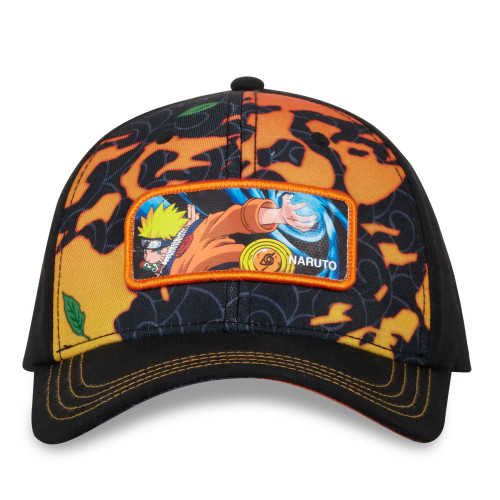 Casquette homme snapback noir et orange Naruto Classic Ninja